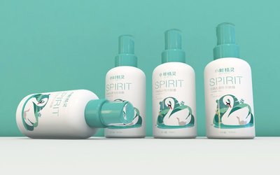 《小畔精靈》嬰幼兒洗護用品包裝設計 以清澈之名，守護初生柔軟